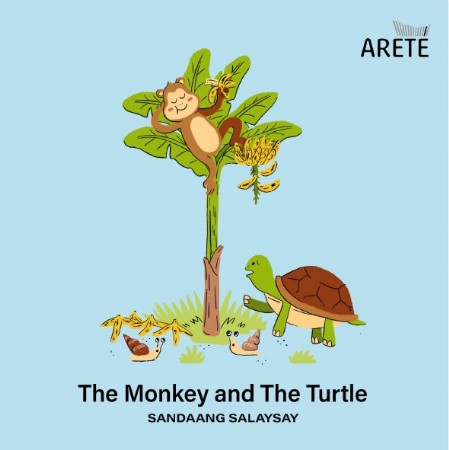 Cover of a Philippine Folk Tale: The Monkey and The Turtle